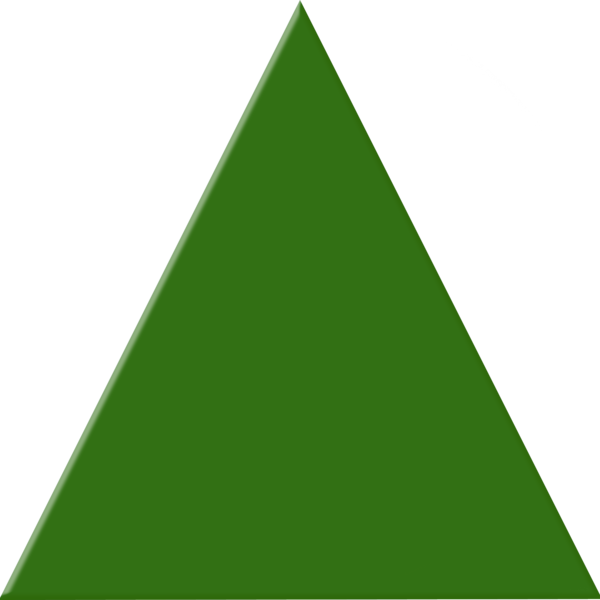 Green Triangle | Free Images - vector clip art online ...