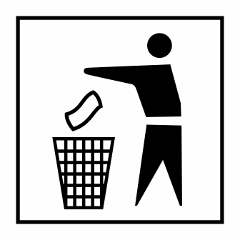 Buang Sampah Symbol Clipart Best