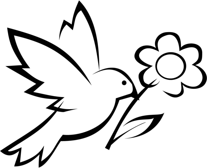 printable flower coloring pages for girls