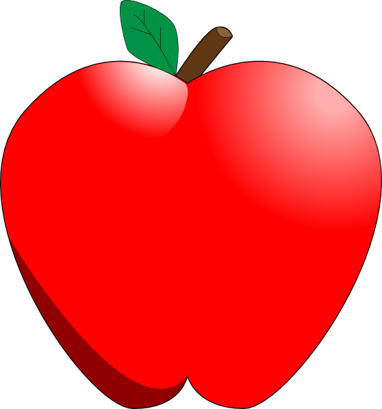 Cartoon Cute Apple