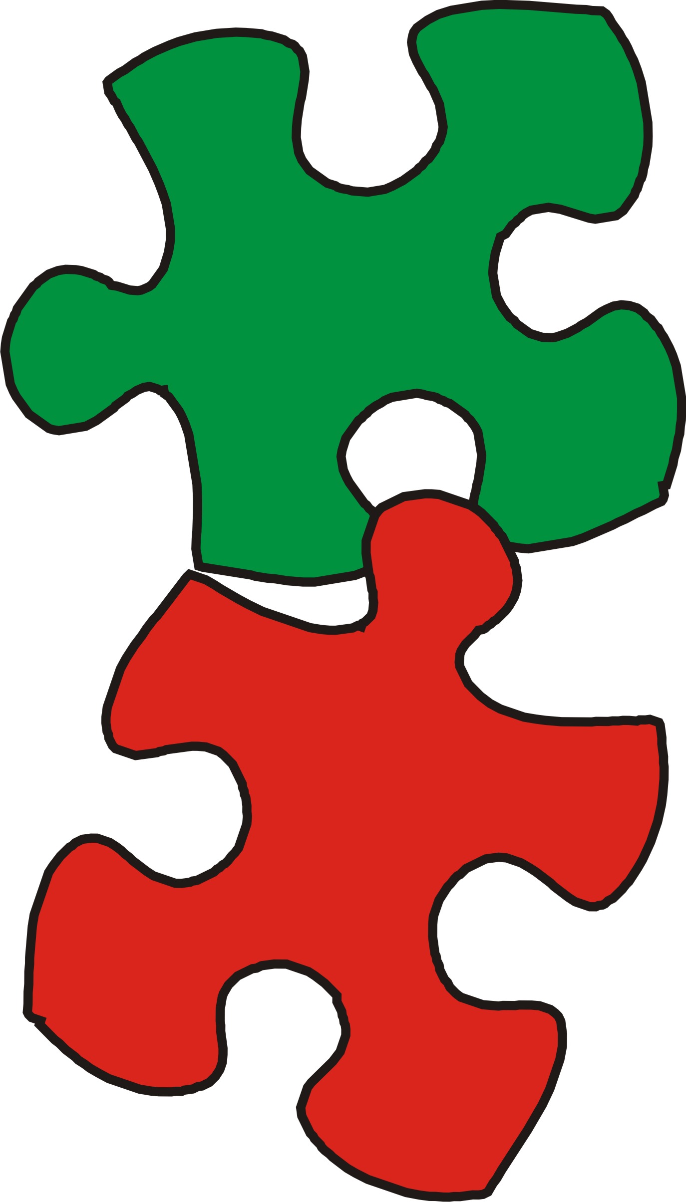 Jigsaw Template - ClipArt Best