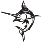 Marlin Clipart - Mascot Clipart