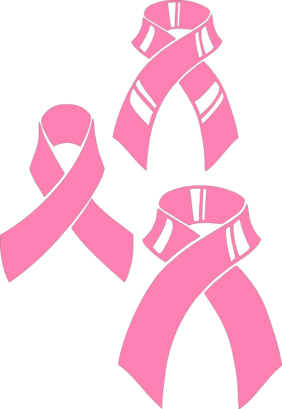 Pink Ribbons clip art - vector clip art online, royalty free ...