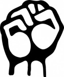 A Raised Fist clip art | Download free Vector
