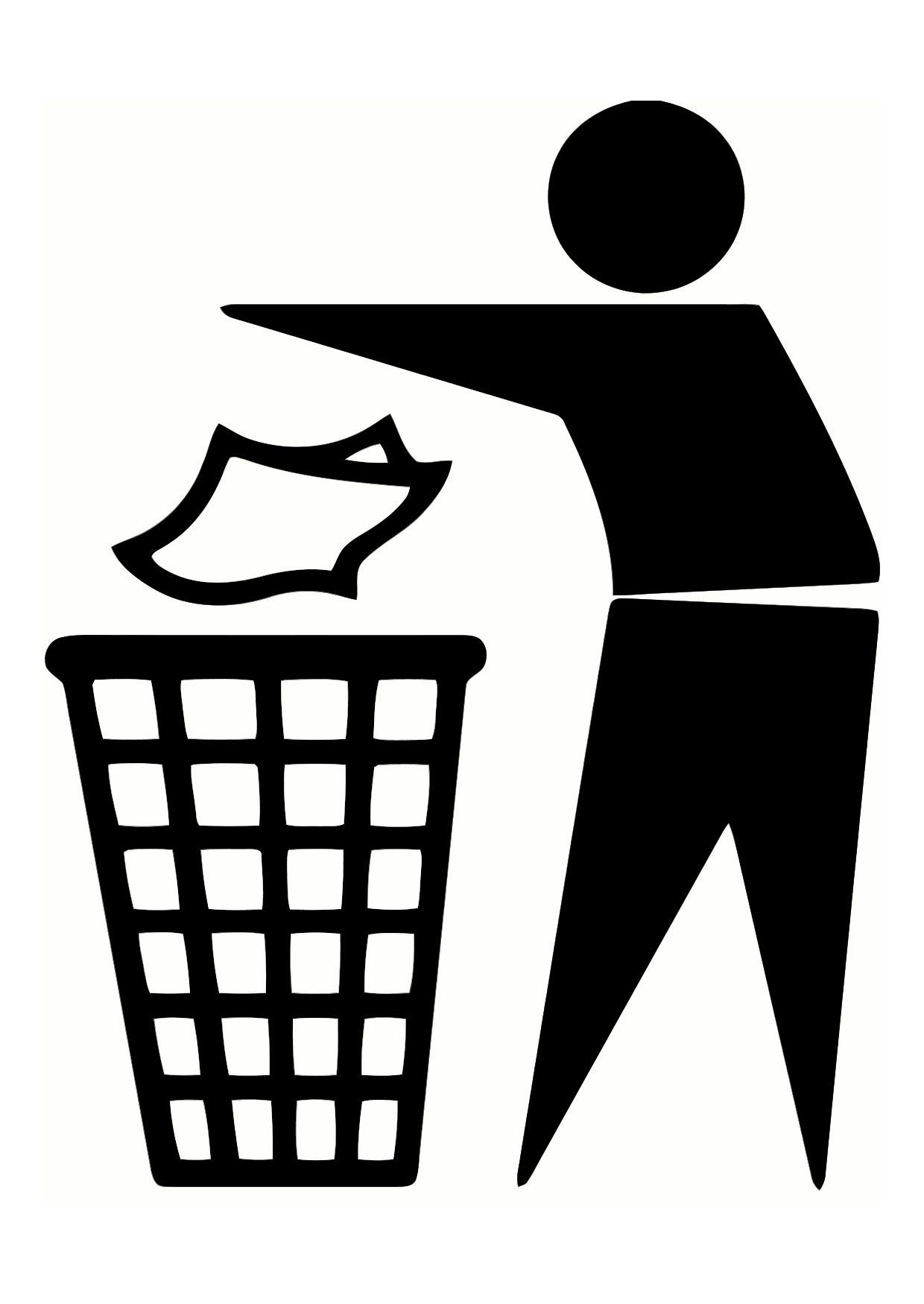 Trash Sign