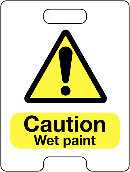 805 views Caution Wet Paint Temporary Floor Signs | Seton UK