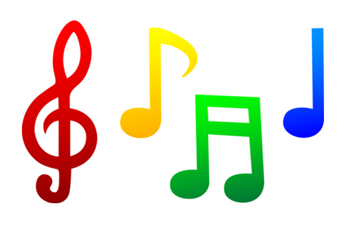 Musical Notes Vector Design free vector clipart icon design for ...