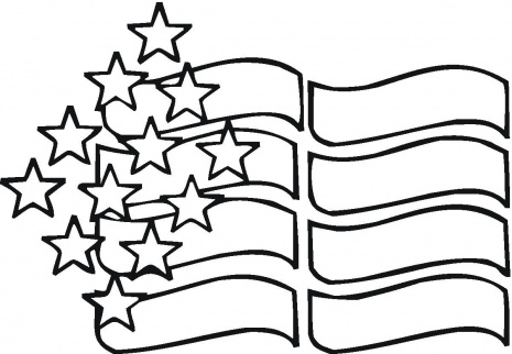 American Stars coloring page | Super Coloring