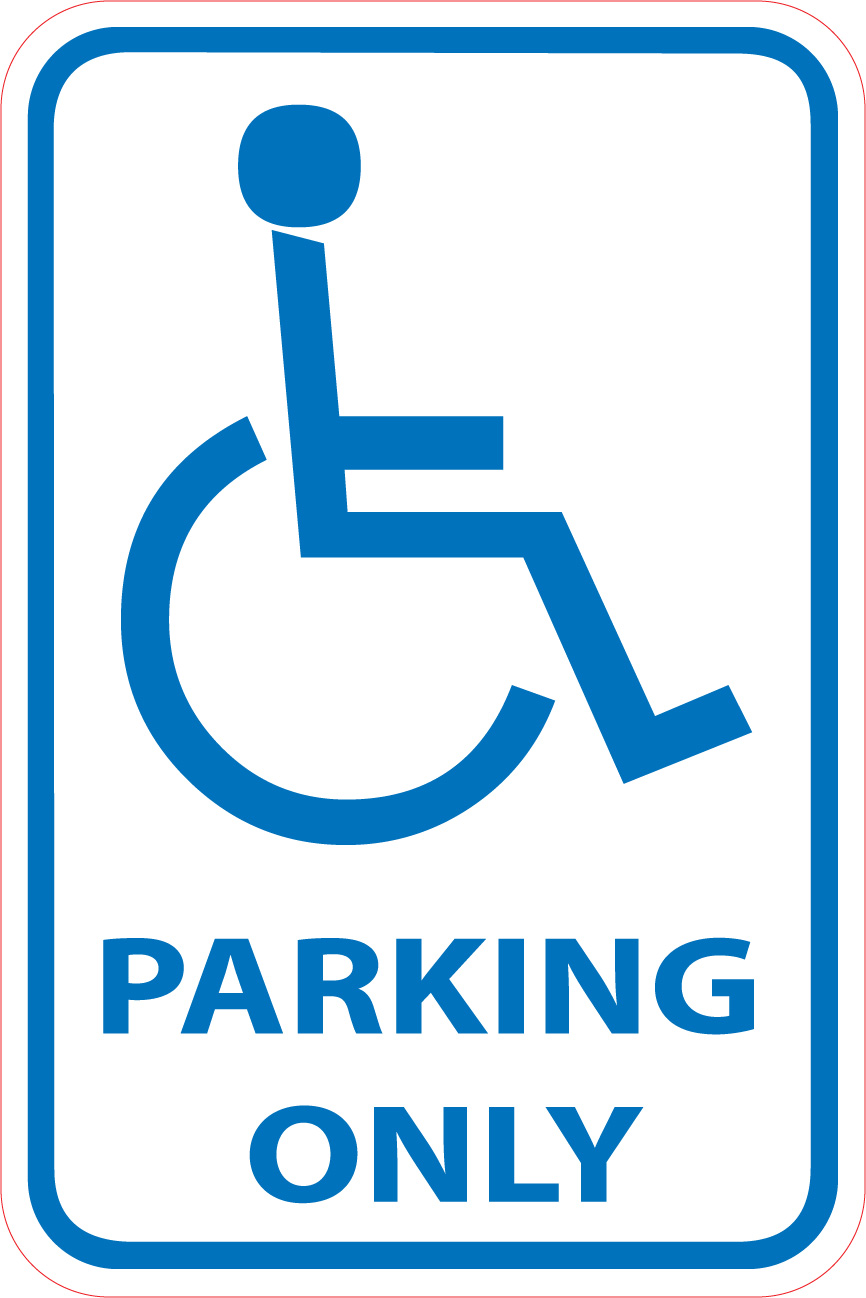 Disabled Parking Signs - ClipArt Best