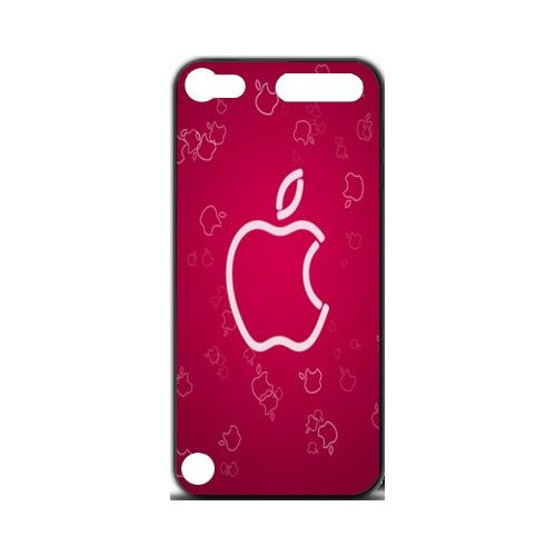 Pink Apple Logo Outline iPod 5 Designer Case