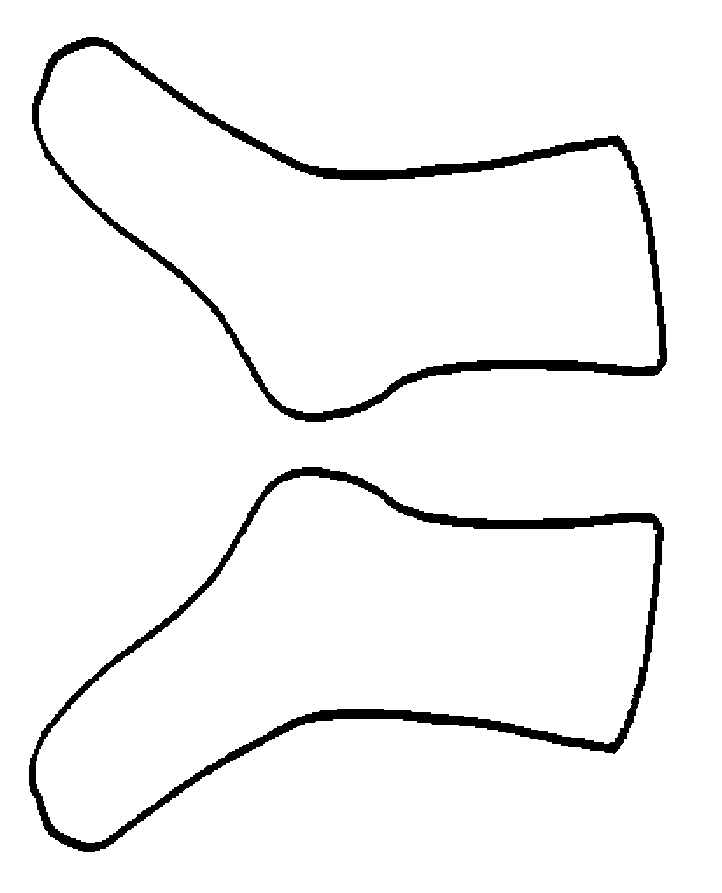 pair of socks coloring pages - photo #6