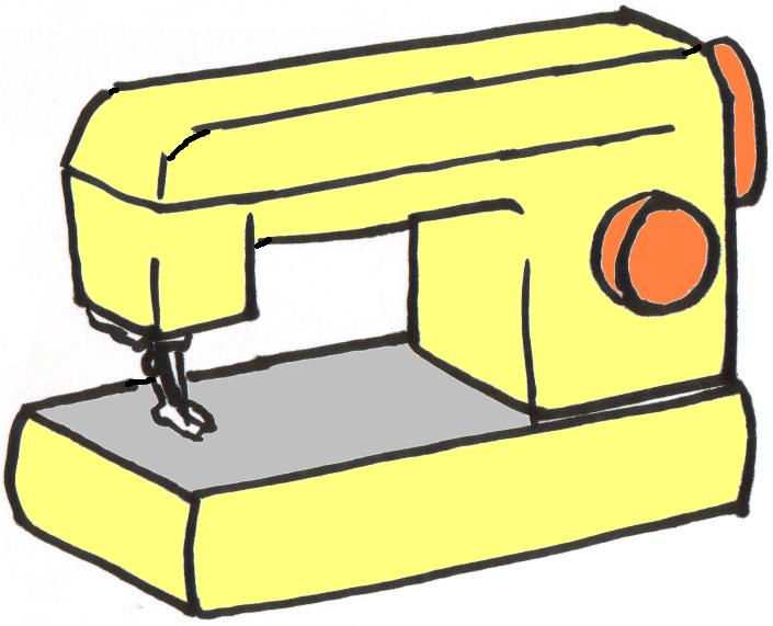 Sewing Machine Clipart Archives - Clip Art Pin