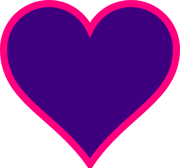 Pink Heart Purple Background Stock Vector 3242993 Shutterstock ...