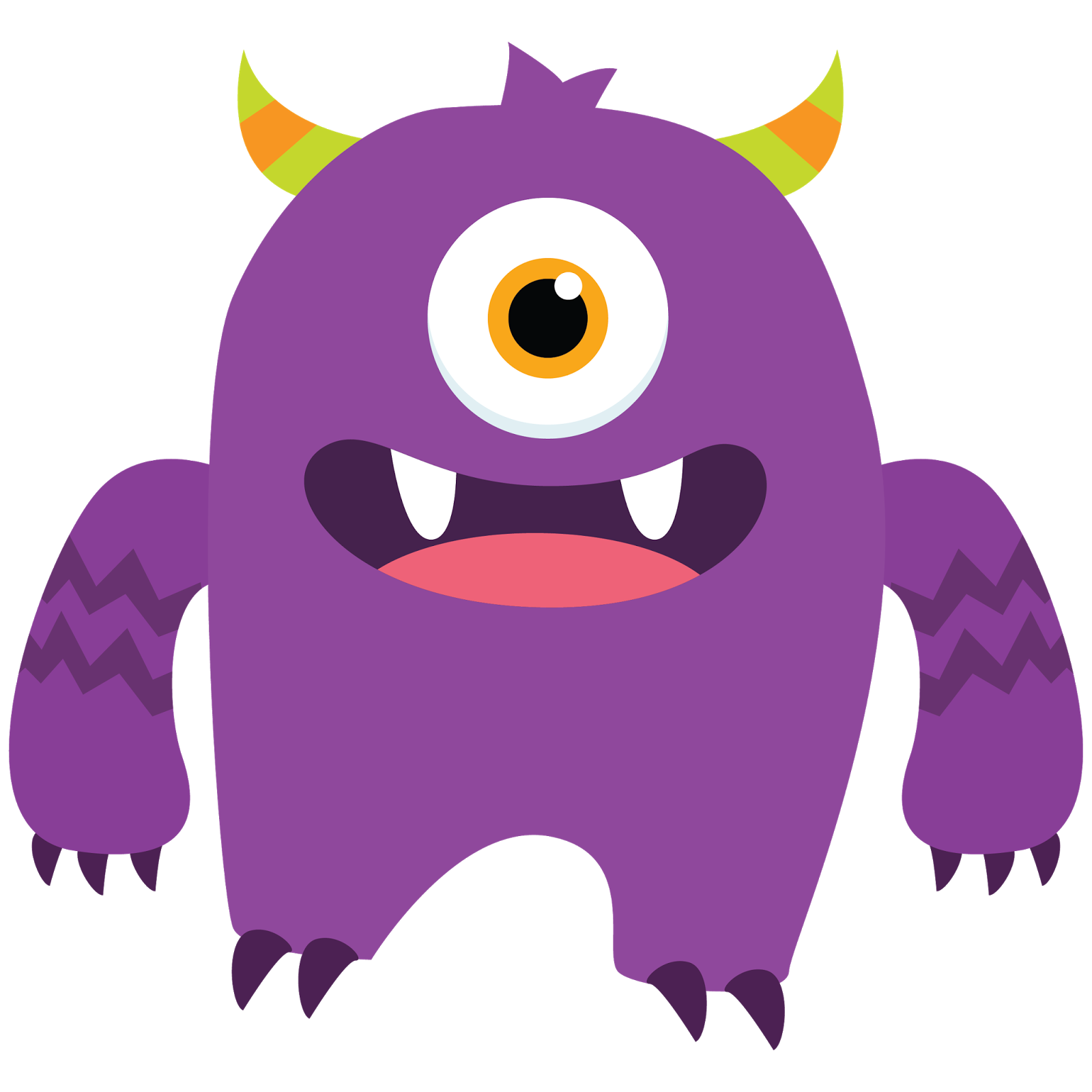 Cartoon monsters clip art