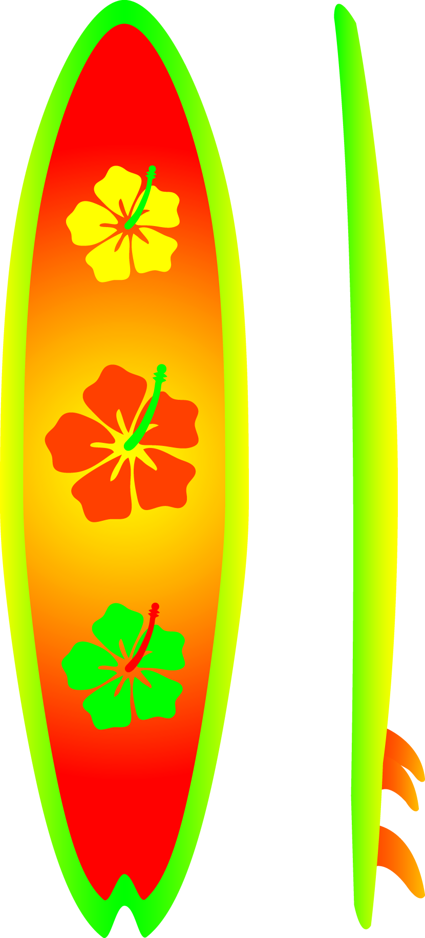 Best Surfboard Clip Art #18058 - Clipartion.com