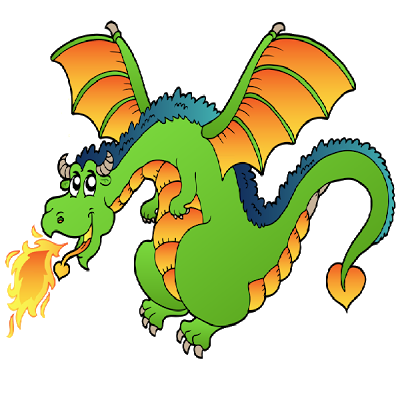 Cute fire breathing dragon clipart - ClipartFox