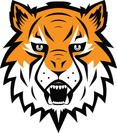 Clip Art Of A Wildcat Emblem Clip Art, Vector Images ...