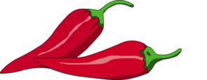 Red Chili Pepper Wearing a Sombrero by