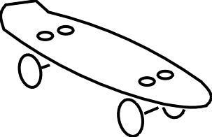 skateboard - Free Clipart Images