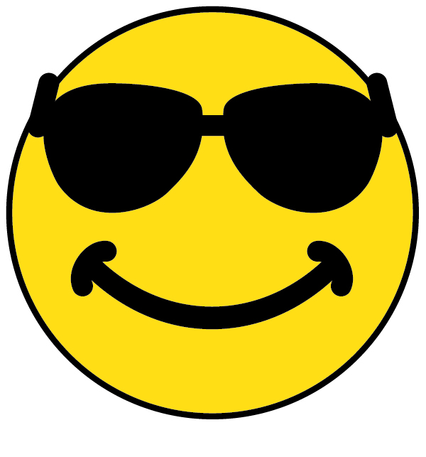 clipart smiley face with sunglasses - photo #10