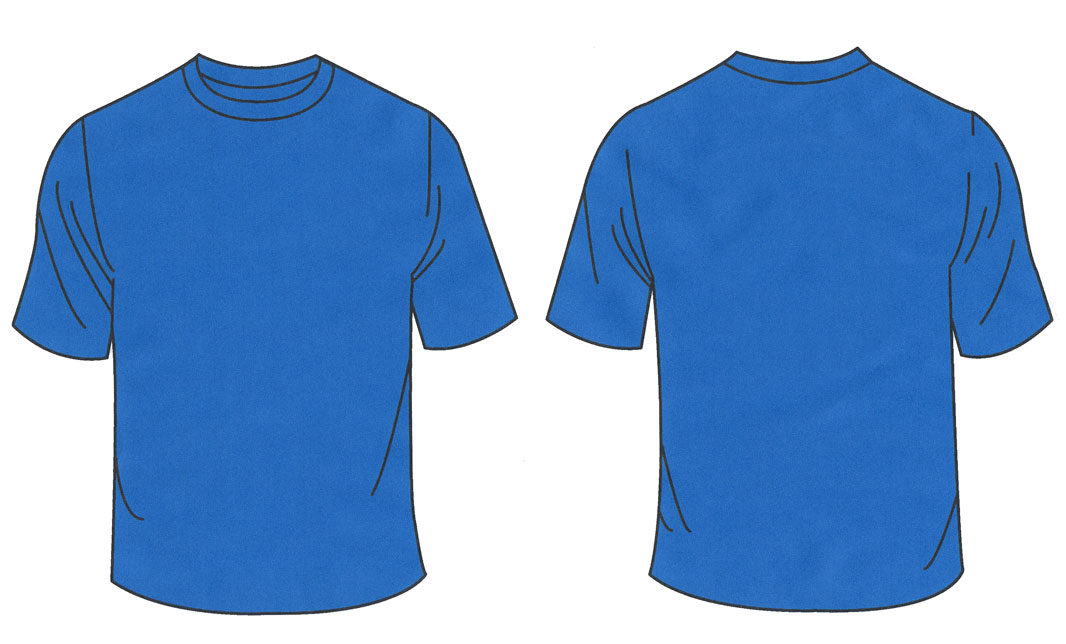 Navy Blue Shirt Template