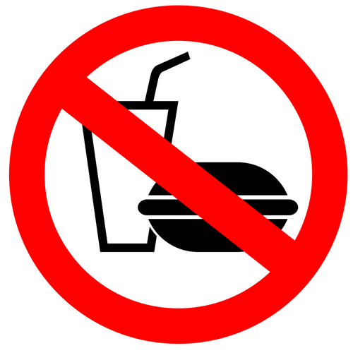 no fast food clipart - photo #23