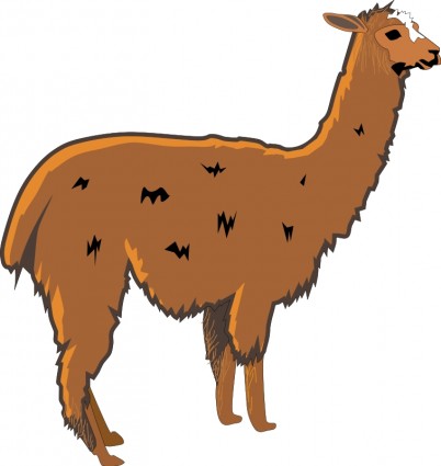 Llama Vector clip art - Free vector for free download