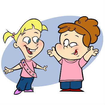 Group Of Girl Friends Clipart - Free Clipart Images