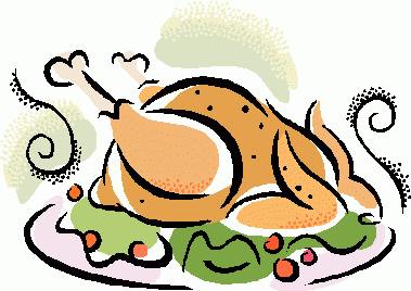 Christmas Dinner Clip Art