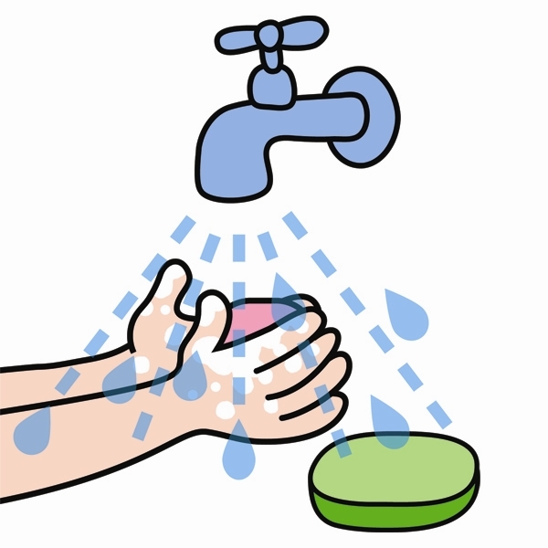 Clip Art Washing Hands