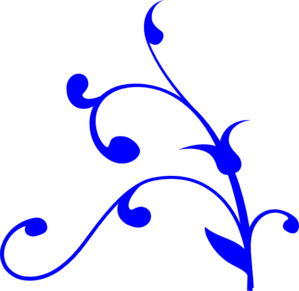 Dark Blue Swirl Thing clip art - vector clip art online, royalty ...