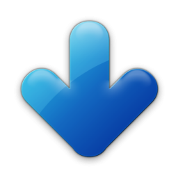 Blue Jelly Icons Arrows