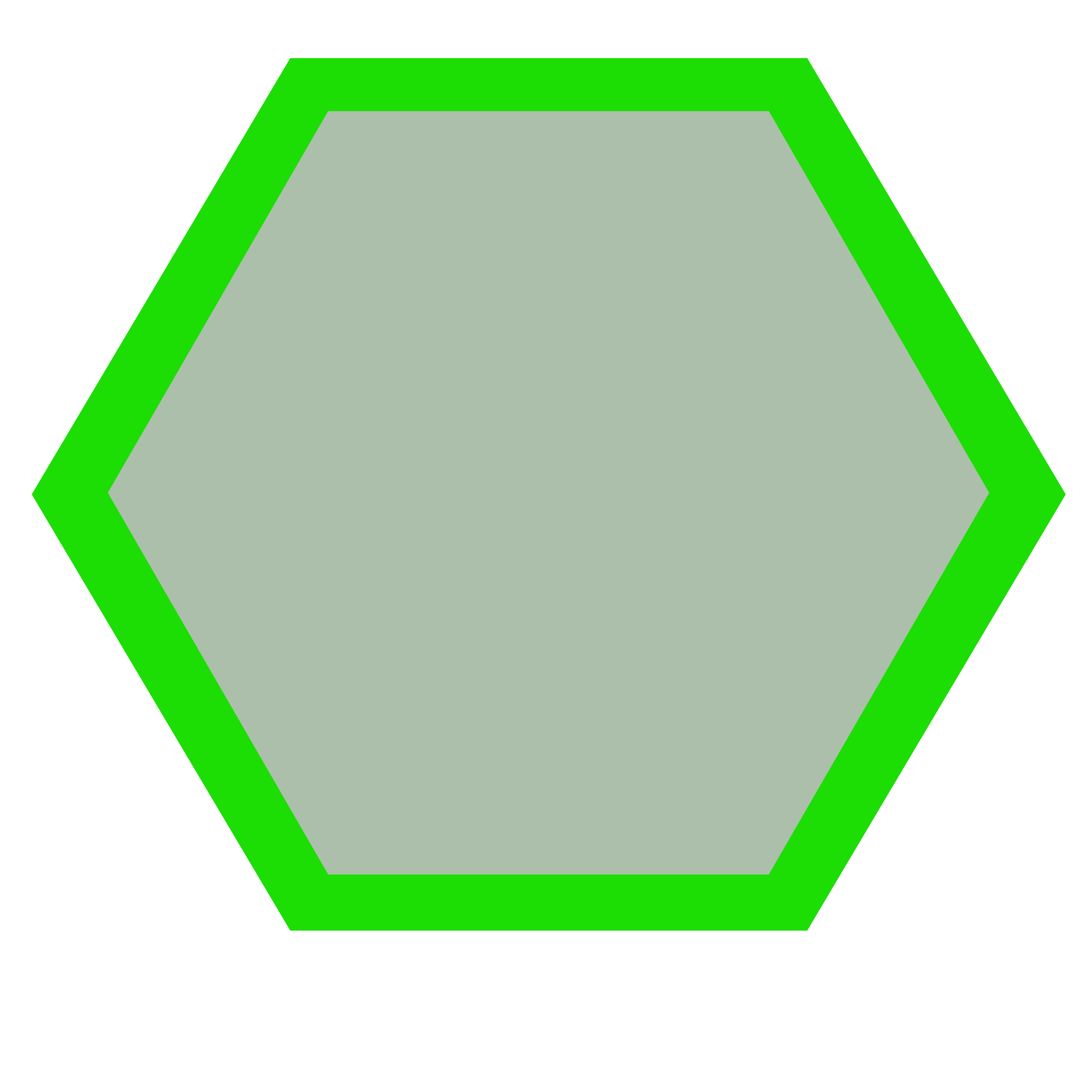 Printable Hexagon Template