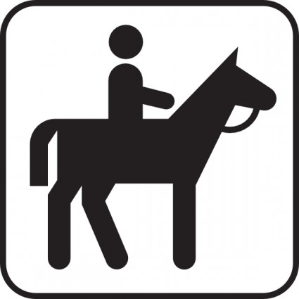 Horse Back Riding clip art Vector clip art - Free vector for free ...