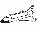 Space Vehicles Coloring Pages