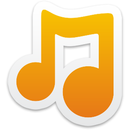 Music Note Icon from the Colorful Stickers Part 3 Set - DryIcons