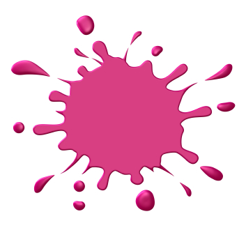 Pink Splatter Paint - ClipArt Best