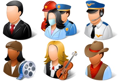 Vista People Iconset (136 icons) | Icons-