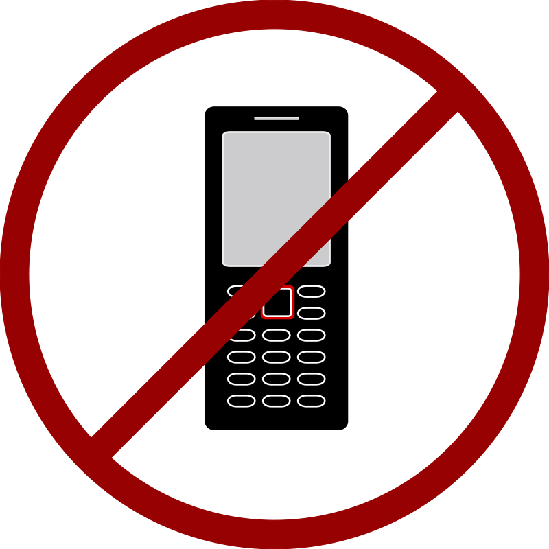 no phone clipart - photo #8