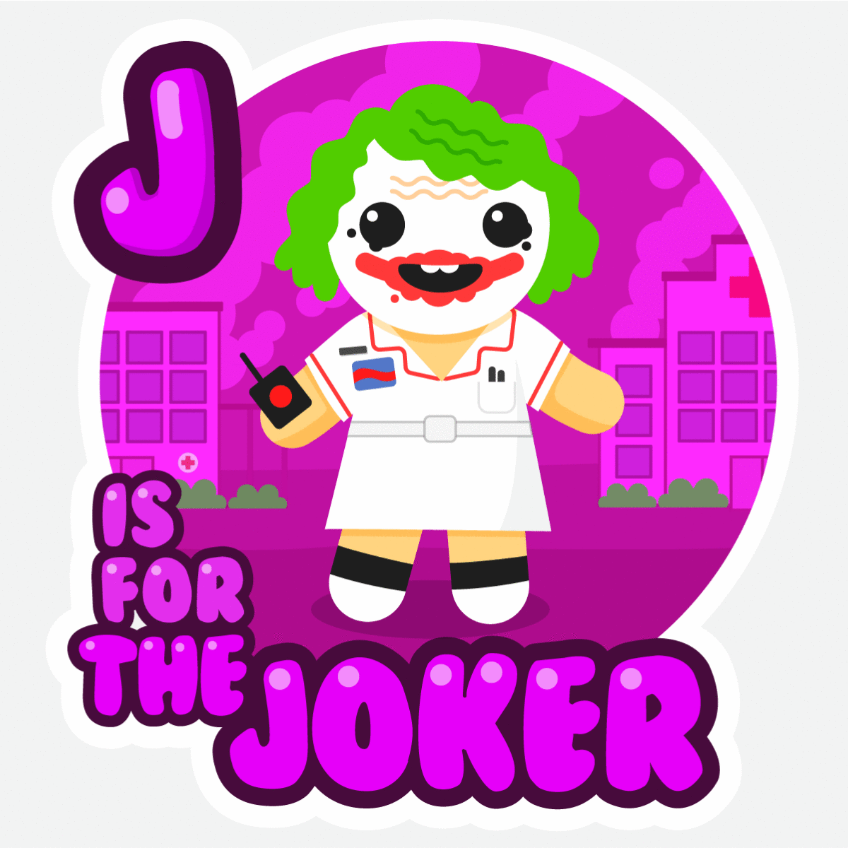 J is for The Joker shirt from ABCs of Evil