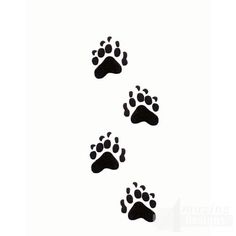 Bear Paw Tracks - ClipArt Best