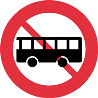 BUS STOP TRAFFIC SIGN Logo Vector (.AI) Free Download