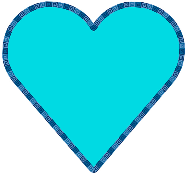 Light Blue Heart Clipart - Free Clipart Images