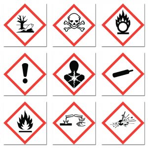 Chemical Hazard Symbols for Labels - Chemical Labels UK