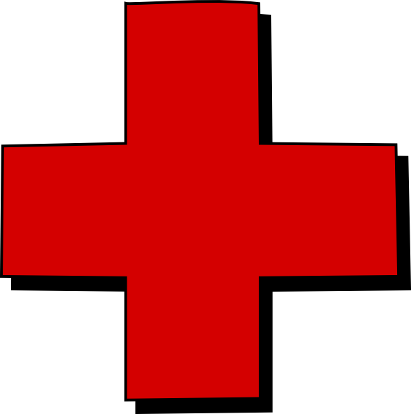 Red Cross Clip Art - vector clip art online, royalty ...