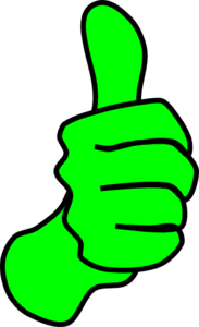 Thumbs Up Green Sand Clip Art - vector clip art ...