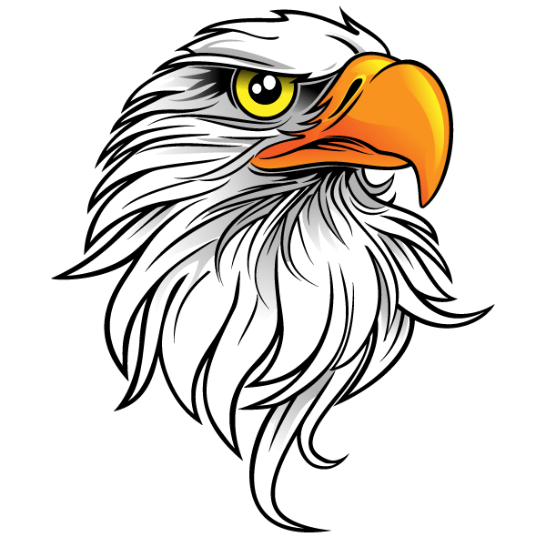 Free eagle mascot clipart