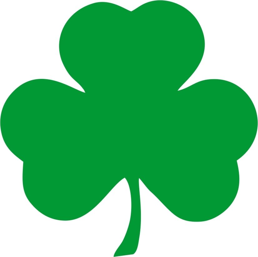 free clip art 3 leaf clover - photo #43