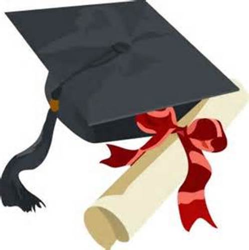 Free graduation clipart