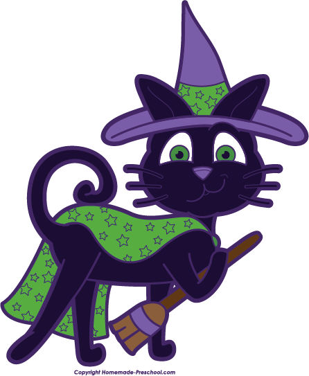 free clipart of halloween cats - photo #42